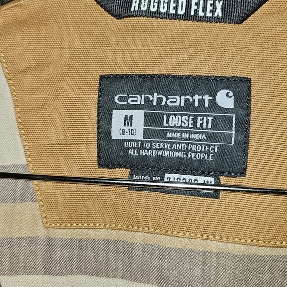 Carhartt Brown Jacket with Dark Collar - Picture 2 of 2